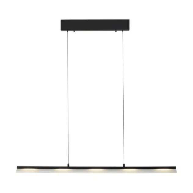 LED Pendelleuchte schwarz Comfor Lift höhenverstellbar dimmbar