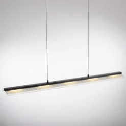 LED Pendelleuchte schwarz Comfor Lift höhenverstellbar dimmbar