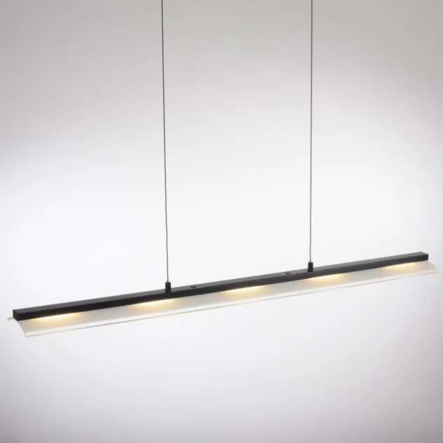 LED Pendelleuchte schwarz Comfor Lift höhenverstellbar dimmbar