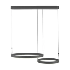 LED Pendelleuchte schwarz höhenverstellbar Fernbedienung dimmbar CCT