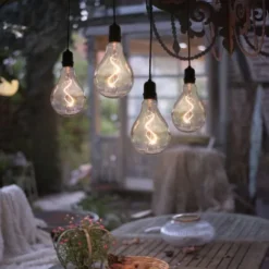 LED Pendelleuchte, schwarz, spritzwassergeschützt, modern