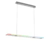 LED Pendelleuchte silberfarbig dimmbar Rainbow RGB Memorfunktion Esszimmer