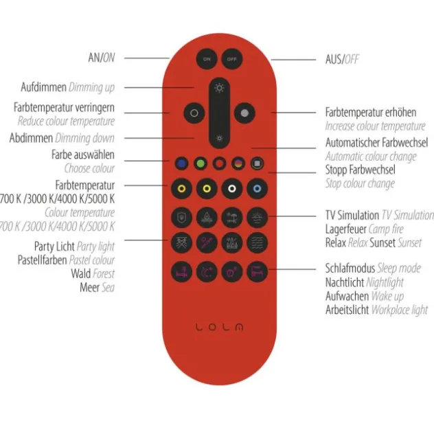 LED Pendelleuchte silber, Fernbedienung, Tuya App smarthome