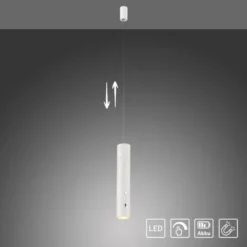 LED Pendelleuchte weiß höhenverstellbar magnetischer Kopf Akku