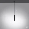 LED Pendelleuchte, zeitlos, schwarz, Innenleuchte,1 flammige Pendellampe