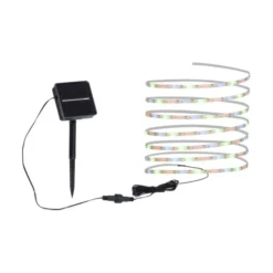 LED Solar Stripe 8 Farbmodis Außenbereich IP44 Erdspieß