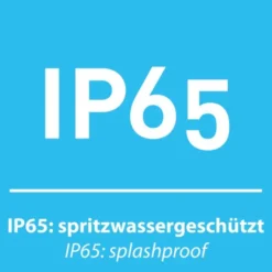 LED Spießleuchte D=32cm schwarz IP65 Schutz Timerfunktion Gartenlampe