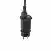 LED Spießleuchte Gartenlampe Ringform Timerfunktion IP65 wasserfest
