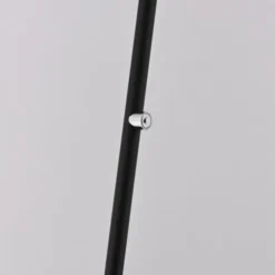 LED Stehleuchte AKKU BENTE, schwarz, Akkuleuchte, aufladbar, dimmbar,