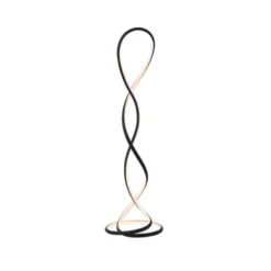 LED Stehleuchte modernes Design, TWIST, schwarz,