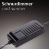 LED Stehleuchte, modernes Design, warmweißes Licht, inkl. Dimmfunktion