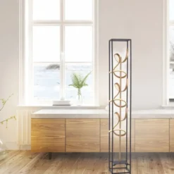 LED Stehleuchte, modernes Design, warmweißes Licht, inkl. Dimmfunktion