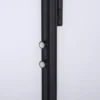 LED-Stehleuchte, schwarz, dimmbar, Lesearm, Deckenfluter