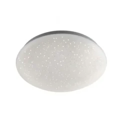LED-Sternenhimmel, Deckenleuchte, Ø 25cm, dimmbar, RGB+W Farbwechsel