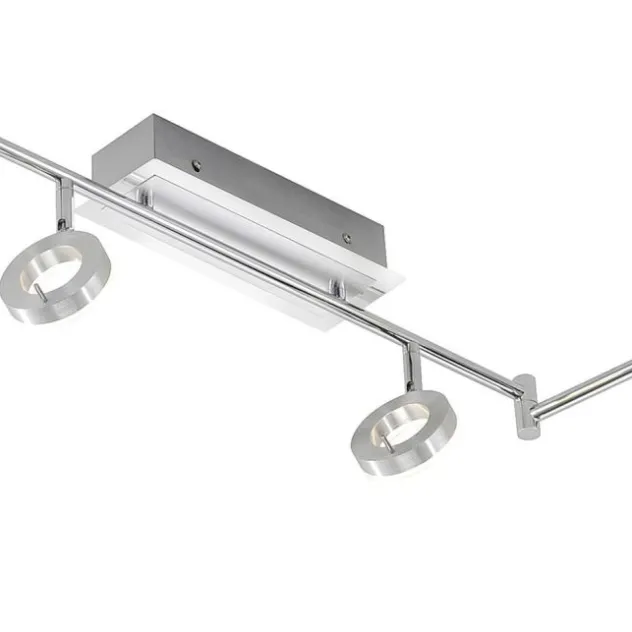 LED Strahlerschienenleuchte, 6-flammig, schwenkbar, spritzwassergeschützt
