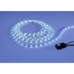 LED-Stripes, 5m lang, transparent, IP44, CCT, dimmbar