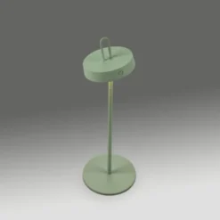 LED Tischlampe grün Akku Touchdimmer spritzwassergeschützt USB