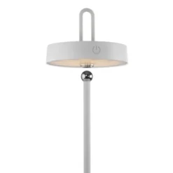 LED Tischlampe weiß Akku Touchdimmer spritzwassergeschützt USB