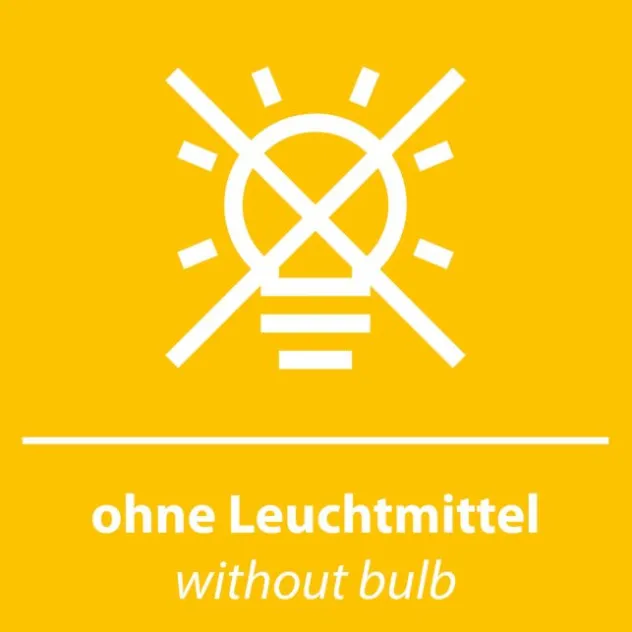 LED Tischleuchte amberfarben Pilzform Glas Ø25cm Schalter