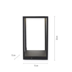 LED Tischleuchte CONNI schwarz, warmweiß, dimmbar, Innenleuchte