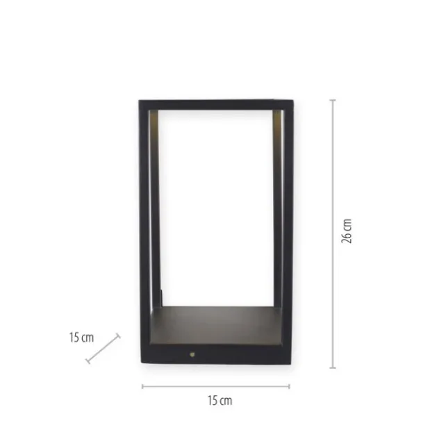 LED Tischleuchte CONNI schwarz, warmweiß, dimmbar, Innenleuchte