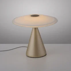 LED Tischleuchte ELIPSA, bronce, Tronic Dimmer, Memoryfunktion
