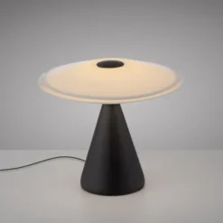 LED Tischleuchte ELIPSA, schwarz, Touchdimmer, Memoryfunktion