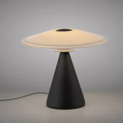 LED Tischleuchte ELIPSA, schwarz, Touchdimmer, Memoryfunktion