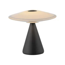LED Tischleuchte ELIPSA, schwarz, Touchdimmer, Memoryfunktion