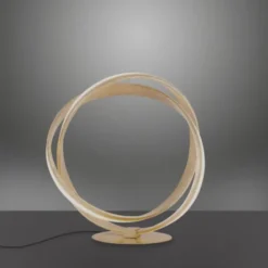 LED-Tischleuchte, goldfarben, elegantes Design, inkl. Dimmfunktion, modern