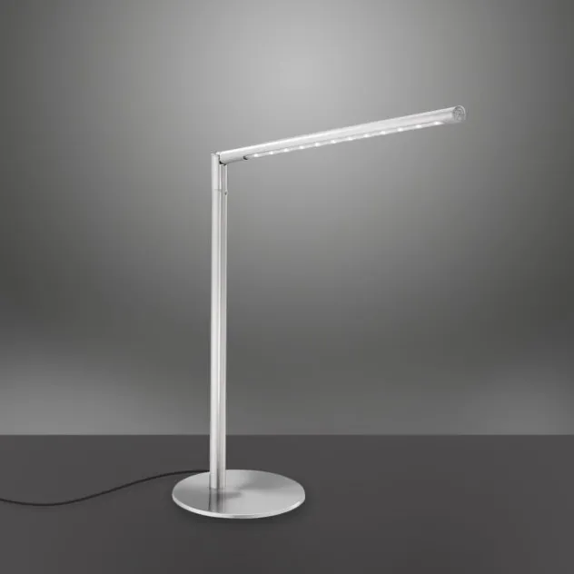 LED-Tischleuchte, höhenverstellbar, dimmbar über Tastendimmer