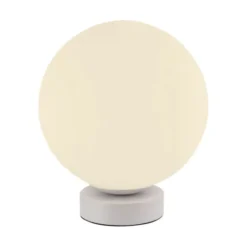LED Tischleuchte rund weiß Smarthome dimmbar Fernbedienung App