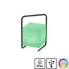 LED-Tischleuchte, schwarz, RGB, Akkuleuchte, IP44, inkl. USB-Kabel, Fernbedienung