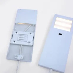 LED-Unterbauleuchten, 3er Set, Aluminium, warmweiße Lichtfarbe, modern