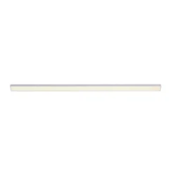 LED Unterbauleuchte, silber, flach, schlichtes Design, energiesparend