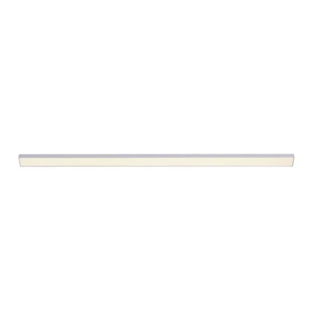 LED Unterbauleuchte, silber, flach, schlichtes Design, energiesparend