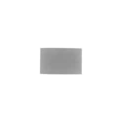 LED-Wandleuchte, Außenleuchte, silber, halbrund, 4flg, warmweiß, Up+Down, IP54