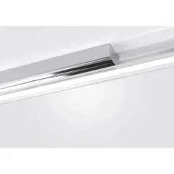 LED-Wandleuchte, chrom, Spiegel, warmweiße Lichtfarbe, IP44, energiesparend