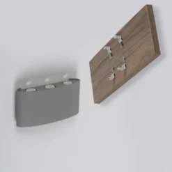 LED-Wandleuchte, holz, 1-flammig, IP20, warmweiß, 3000K