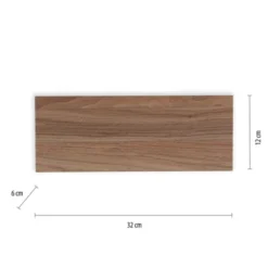 LED-Wandleuchte, holz, 1-flammig, IP20, warmweiß, 3000K