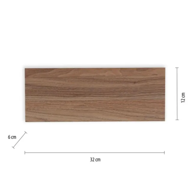 LED-Wandleuchte, holz, 1-flammig, IP20, warmweiß, 3000K
