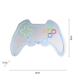 LED Wandleuchte mehrfarbig Controller Gamepad USB Dekoration