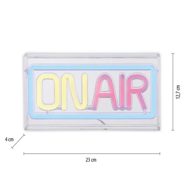 LED Wandleuchte USB Acryl mehrfarbig Schnurschalter Dekoration