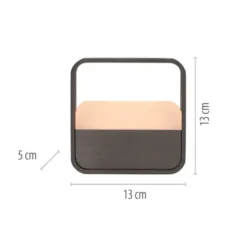 Neuhaus PURE® Akku Tischleuchte Pure Go, dark-metal brown
