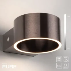Neuhaus PURE® Akku Wandleuchte PURE Clipse dark metal brown