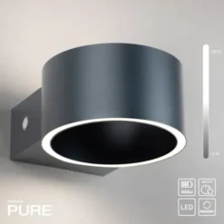 Neuhaus PURE® Akku Wandleuchte PURE Clipse mystic grey