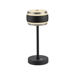 Neuhaus PURE® LED Akku-Tischleuchte PURE Falling Rings,black pearl/ diamond
