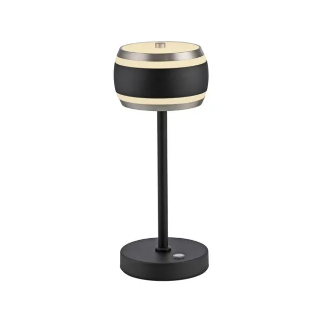 Neuhaus PURE® LED Akku-Tischleuchte PURE Falling Rings,black pearl/ diamond