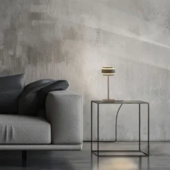 Neuhaus PURE® LED Akku-Tischleuchte PURE Falling Rings, bronce