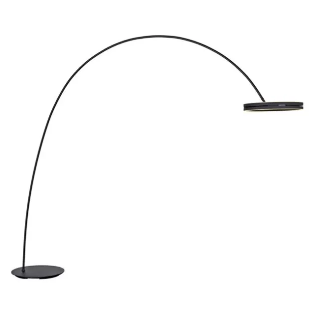 Neuhaus PURE® LED Bogenlampe PURE Loop-Bow, black pearl, Stehleuchte, dimmbar
